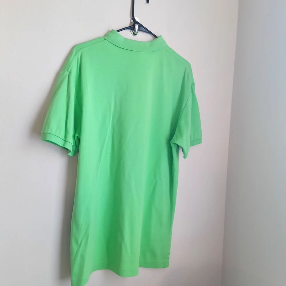 Polo Ralph Lauren Shirt Men M Green Preppy Versatile Academia Office Nostalgia